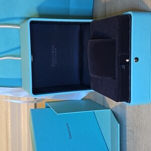 Tiffany & Co. Blue Watch Box with box